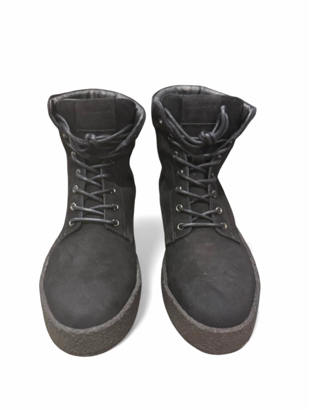 AllSaints ‘Kip’ Suede Hi-Top Lace-Up Boots Size US Men’s 10